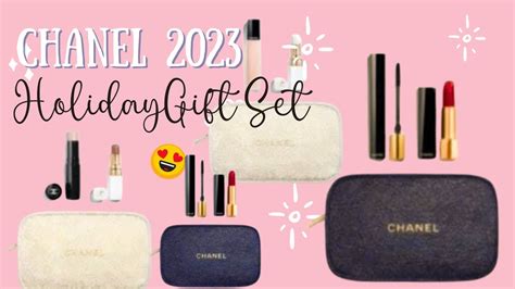 chanel holiday gift set 2023.